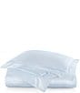 Color:Barely Blue - Image 1 - Soprano Sateen Duvet Cover