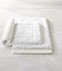 Color:White - Image 2 - Tiffany Cloud Square Bath Rug