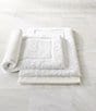 Peacock Alley Tiffany Cloud Square Bath Rug, Color:White - Image 2