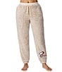 Peanuts Snoopy Holiday Applique Fleece Coordinating Sleep Joggers - Image 1