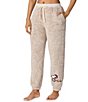 Peanuts Snoopy Holiday Applique Fleece Coordinating Sleep Joggers - Image 3