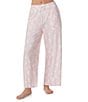 Color:Pink Print - Image 1 - Snoopy Jersey Knit Coordinating Sleep Pants