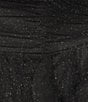 Pear Culture Glitter Mesh Strapless High-Low Dress - Image 5