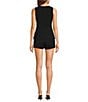 Pear Culture Scoop Neck Button Front Romper - Image 2