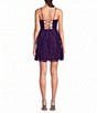 Pear Culture Spaghetti Strap Glitter Cork Dress - Image 6