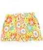 Color:Multi Print Floral - Image 2 - Little/Big Girls 2T-10 Floral-Printed Shorts