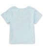 Color:Light Blue - Image 2 - Little/Big Girls 2T-10 Short-Sleeve Hello Sunshine T-Shirt