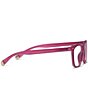 Color:Berry - Image 3 - Women's Poppy 50mm Cat Eye Blue Light Reader Glasses