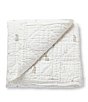 Color:Light Grey - Image 1 - Baby Bunny Hop Quilted Nursery Blanket