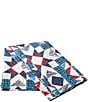 Peking Handicraft American Collection Star Patriotic Patchwork Printed Throw - Image 3