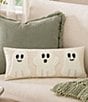 Peking Handicraft Ghost Trio Wool Hook Lumbar Pillow - Image 2