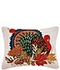 Peking Handicraft Harvest Collection Turkey Wool Hook Pillow - Image 1