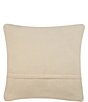 Peking Handicraft Holiday Bows Hook Wool Pillow - Image 2