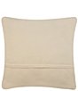 Peking Handicraft Holiday Collection Christmas Black Cat Wool Hook Pillow - Image 2