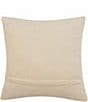 Peking Handicraft Holiday Collection Pinecone Bow Wool Hook Pillow - Image 2
