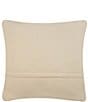 Peking Handicraft Holiday Collection Santa with Candy Cane Wool Hook Pillow - Image 2
