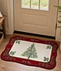 Peking Handicraft Holiday Pine Wool Hook Rug - Image 1