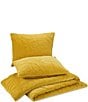 Color:Gold - Image 5 - Spun Metal Velvet Quilt Mini Set