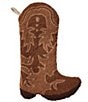 Peking Handicraft Cowboy Boot Hooked Wool Holiday Stocking - Image 1