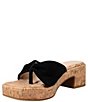 Pelle Moda Bandi Suede Cork Platform Sandals - Image 2
