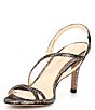 Color:Platinum Gold - Image 4 - Rooni Metallic Leather Strappy Dress Sandals
