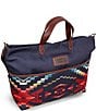 Pendleton Carico Lake 16#double; Travel Shopper Tote Bag, Color:Navy - Image 4