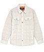 Color:Fog - Image 1 - Arroyo-Crinkle Quilted Shirt Jacket
