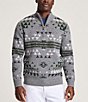 Pendleton Autumn Birch Lambswool Quarter-Zip Pullover, Color:Autumn Birch Grey - Image 1