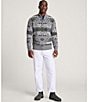 Pendleton Autumn Birch Lambswool Quarter-Zip Pullover, Color:Autumn Birch Grey - Image 3