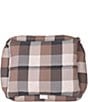 Color:Tan/Black - Image 6 - Block Plaid Classic Kuddler Dog Bed with Removeable Cover