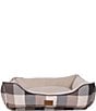 Pendleton Block Plaid Classic Kuddler Dog Bed with Removeable Cover, Color:Tan/Black - Image 8