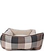 Pendleton Block Plaid Classic Kuddler Dog Bed with Removeable Cover, Color:Tan/Black - Image 10
