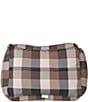 Pendleton Block Plaid Classic Kuddler Dog Bed with Removeable Cover, Color:Tan/Black - Image 13