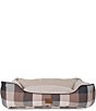 Pendleton Block Plaid Classic Kuddler Dog Bed with Removeable Cover, Color:Tan/Black - Image 15