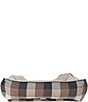 Pendleton Block Plaid Classic Kuddler Dog Bed with Removeable Cover, Color:Tan/Black - Image 18