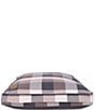 Pendleton Block Plaid Classic Napper Dog Bed with Removeable Cover, Color:Tan/Black - Image 10