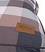 Pendleton Block Plaid Classic Napper Dog Bed with Removeable Cover, Color:Tan/Black - Image 13