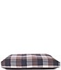 Pendleton Block Plaid Classic Napper Dog Bed with Removeable Cover, Color:Tan/Black - Image 15