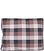 Pendleton Block Plaid Classic Napper Dog Bed with Removeable Cover, Color:Tan/Black - Image 18