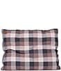 Pendleton Block Plaid Classic Napper Dog Bed with Removeable Cover, Color:Tan/Black - Image 25