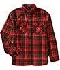 Pendleton Burnside Flannel Medium Plaid Long Sleeve Woven Shirt - Image 2