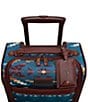 Color:Blue - Image 4 - Carico Lake Blue Collection 16#double; Underseat Carry-On Spinner Suitcase
