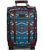 Color:Blue - Image 1 - Carico Lake Blue Collection 20#double; Softside Spinner Suitcase