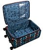 Color:Blue - Image 4 - Carico Lake Blue Collection 20#double; Softside Spinner Suitcase