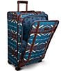Color:Blue - Image 5 - Carico Lake Blue Collection 20#double; Softside Spinner Suitcase