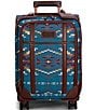 Color:Blue - Image 1 - Carico Lake Blue Collection 28#double; Softside Spinner Suitcase