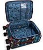 Color:Blue - Image 2 - Carico Lake Blue Collection 28#double; Softside Spinner Suitcase