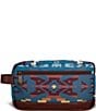 Color:Blue - Image 2 - Carico Lake Blue Collection Toiletry Kit Bag