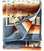 Color:Slate - Image 2 - Chief Joseph Southwestern Print Robe Blanket
