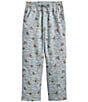 Pendleton Cowboy Print Flannel Pajama Pants - Image 1